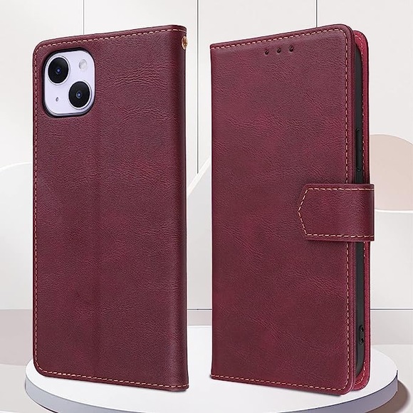 NEW iPhone 14 Plus Wallet Case With Card Holder - Picture 2 of 12